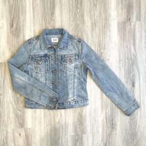 Hudson Girls Distressed Light Jean Jacket